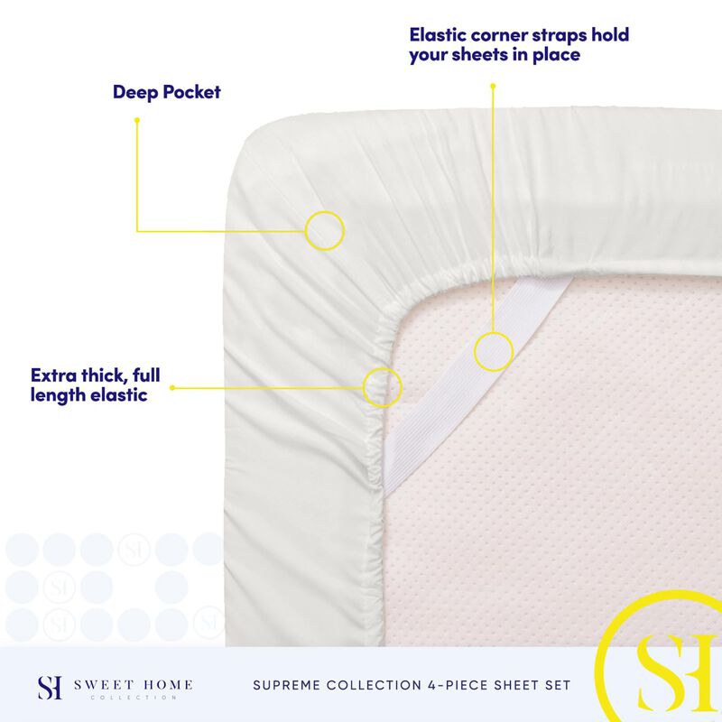 S&aacute;banas De La Colecci&oacute;n Sweet Home Supreme Quee... image number null