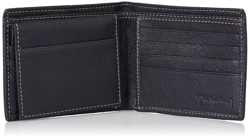 Cartera Timberland De Piel Aut&eacute;ntica Con Bloque... image number null