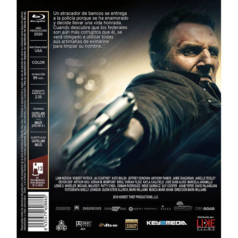 Un Ladr&oacute;n Honesto [blu-ray] (2020) image number null