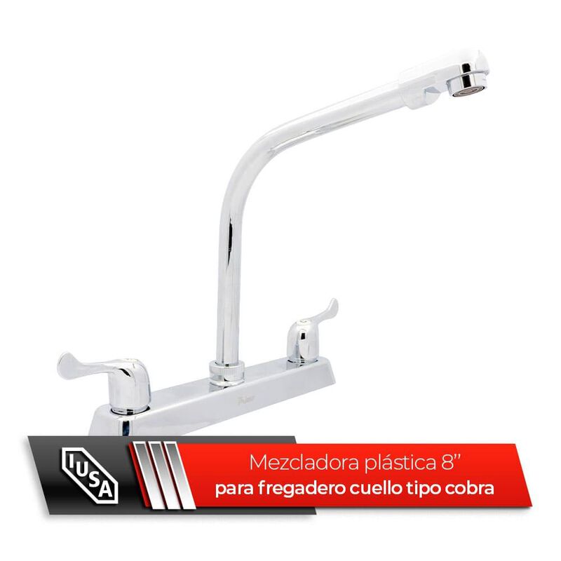 Mezcladora ABS para Cocina, Cuello Cobra, Maner... image number null