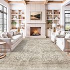 Alfombra Ruugme 254 cm X 356 cm Lavable Beige Marr&oacute;n