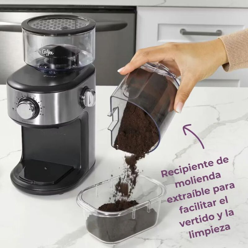 Molino De Caf&eacute; El&eacute;ctrico Mr. Coffe Autom&aacute;tico D... image number null