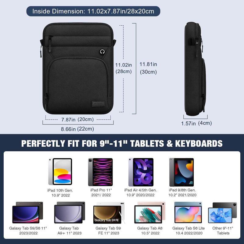 Funda Para Tableta Moko De 9-11 Pulgadas Para I... image number null
