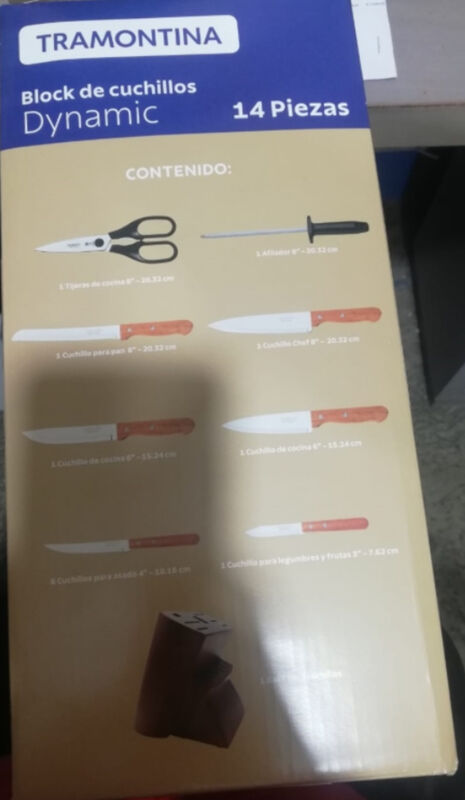 Juego De Cuchillos Tramontina 32300/469 Dynamic... image number null