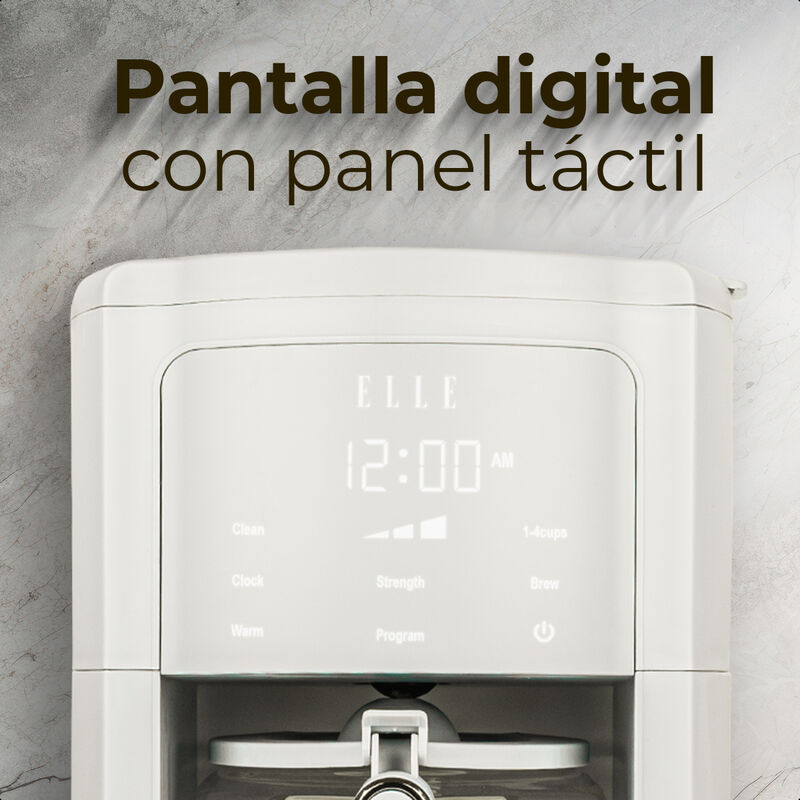 Cafetera ELLE 1.8L Digital Programable con Pant... image number null
