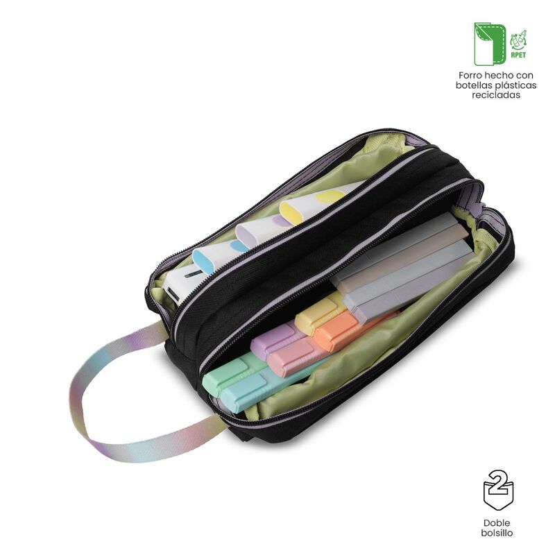 Kit Escolar Mochila Mediana, Lonchera Y Lapicer... image number null