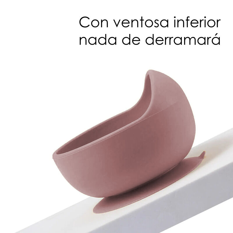 Juego de babero y accesorios de silicón Aquila ... image number null