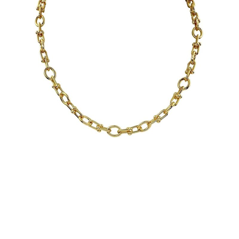 Collar de Mujer Chapa de oro 18K Zvezda image number null