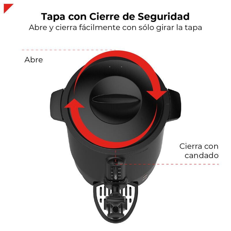 Bogner Cafetera Percoladora Acero Inox 60 Tazas... image number null