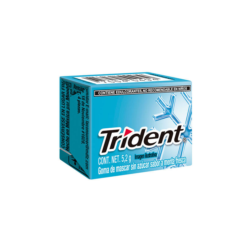 TRIDENT 4S MENTA 52G 1PZA image number null