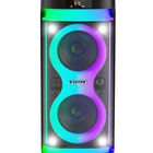 Bocina Bluetooth Portatil Aiwa Karaoke Tws Led Aw-poh4d Color Negro