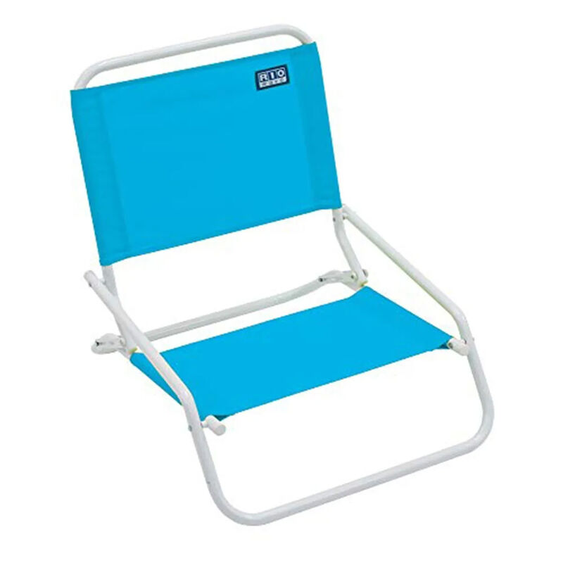 Silla Plegable Color Azul Para Playa image number null