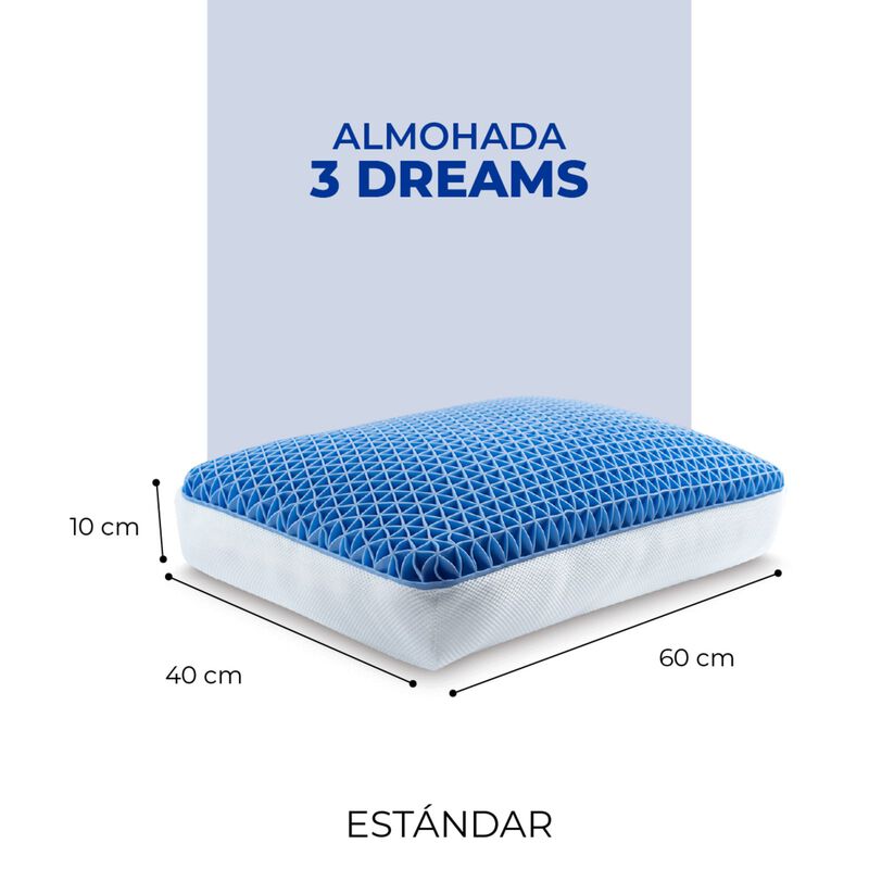 Almohada Spring Air 3dreams Memory Foam Est&aacute;nda... image number null