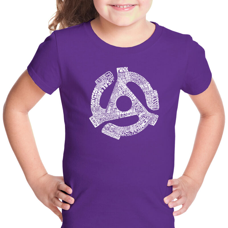 Camiseta Word Art Para Ni&ntilde;a - Adaptador de Disc... image number null