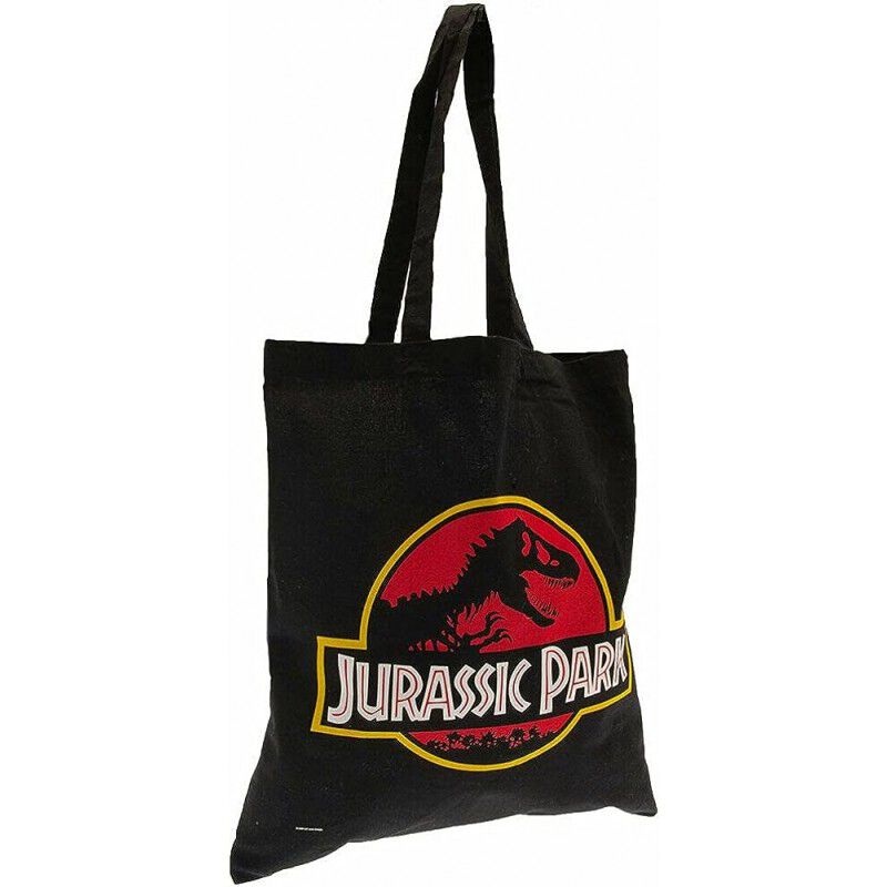 Bolsa Tote Bag Jurassic Park Logo Cl&aacute;sico Alta ... image number null
