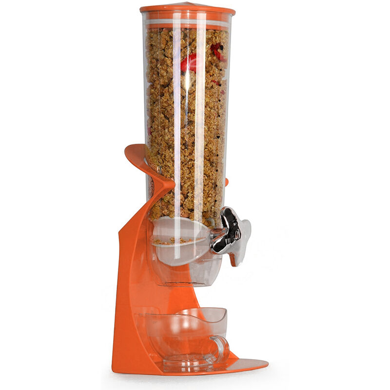 Dispensador De Cereal Sencillo Fun Naranja image number null