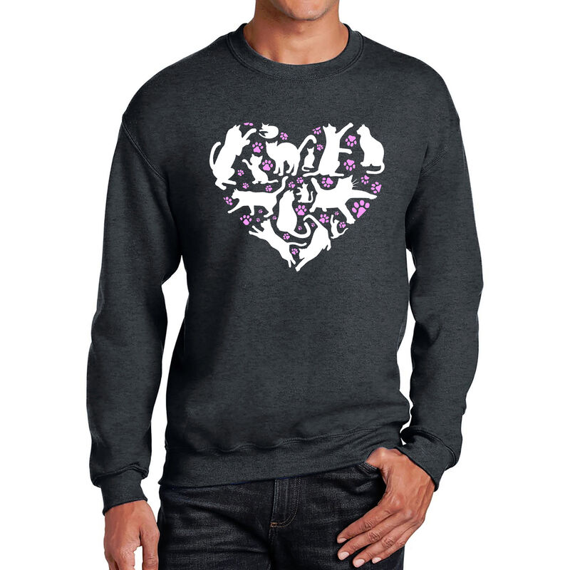 Sudadera De Cuello Redondo Word Art Para Hombre... image number null