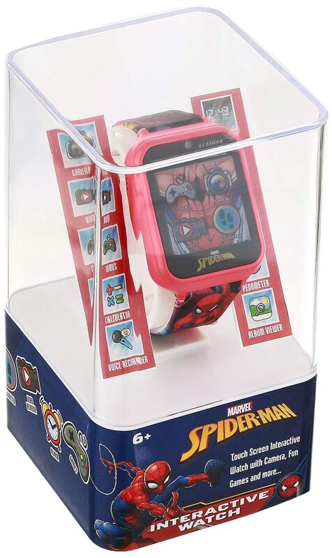 Reloj Inteligente Accutime Spider-man Para Ni&ntilde;o... image number null