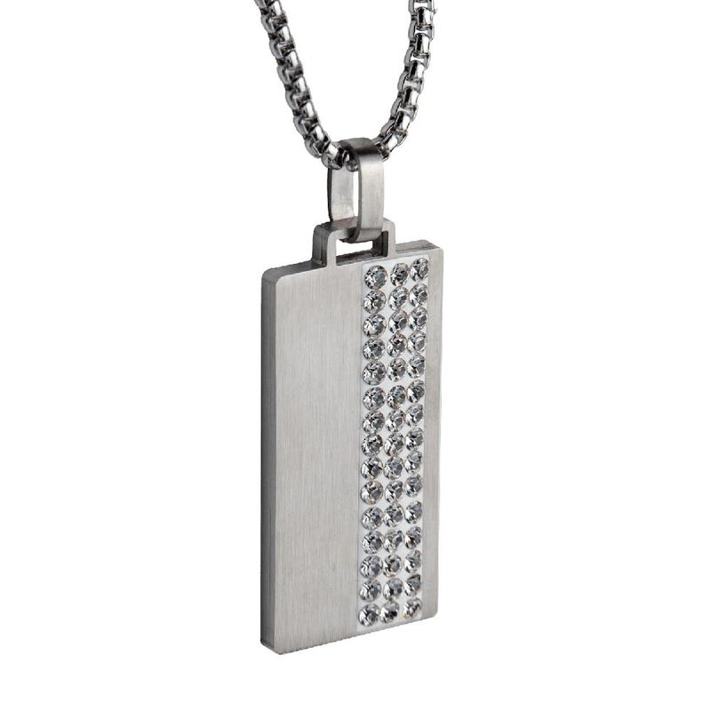 Cadena Hombre Dije, Collar Joyería Acero Inoxid... image number null