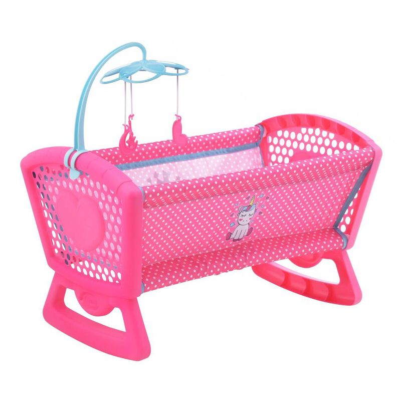 Carriola Mecedora Y Cuna Para Muñecas Prinsel U... image number null