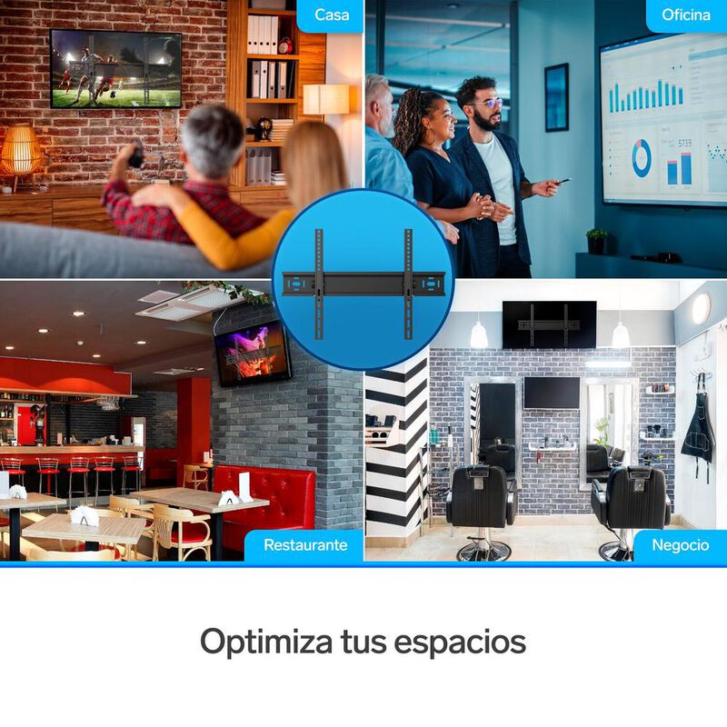 Soporte para pantallas de 37” a 83”, con ajuste... image number null