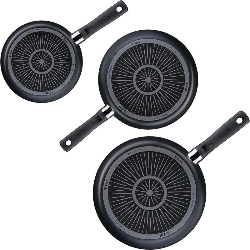 Juego 3 Sartenes T-Fal Hard Titanium C3829082 2... image number null