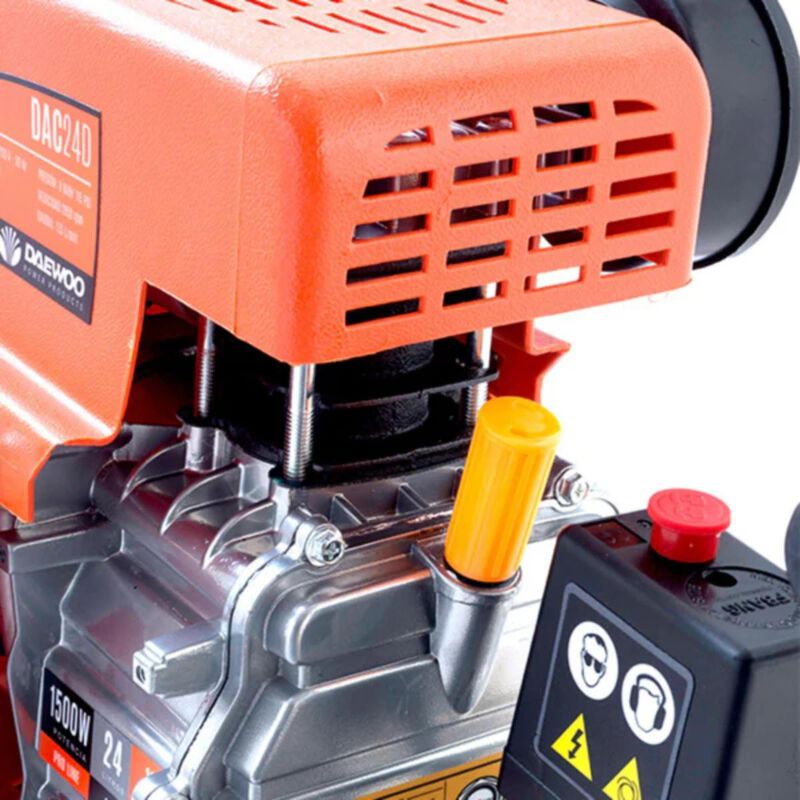 Compresor De Aire Daewoo 24 Litros 2 Hp Dac24d image number null