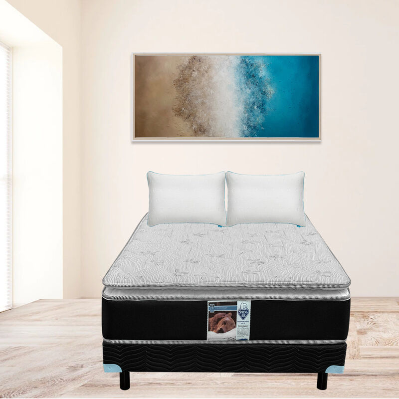 Colch&oacute;n Matrimonial + Box Spring Air Kunis image number null