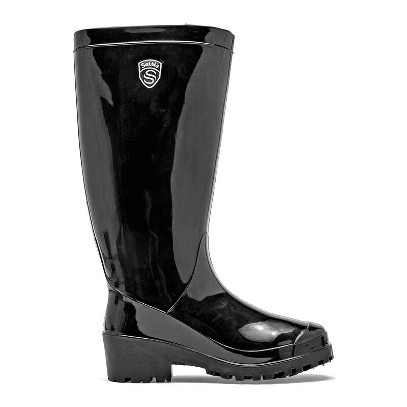 Settia Zapato Lluvia Negro Para Mujer 147220ce image number null