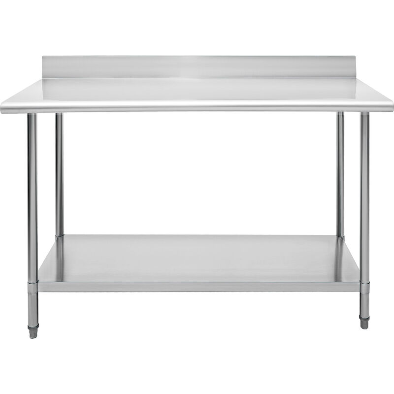Mesa A Pared 100% Acero Inoxidable Ajustable 15... image number null