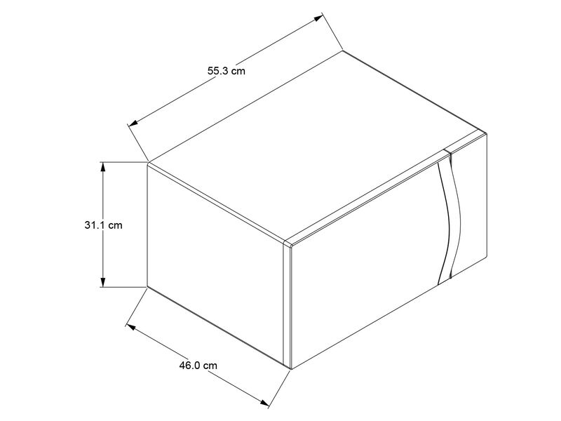 Microondas Whirlpool WM2514D Gris Plateado 3.4 ... image number null