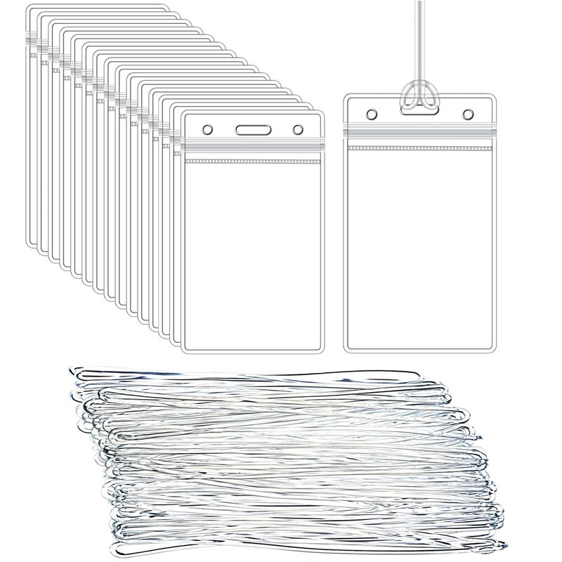 Etiquetas De Equipaje Lecpeting 50 Piezas Pvc T... image number null