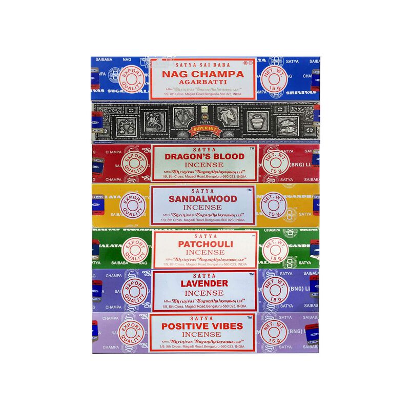 Set De Regalo De Incienso Satya Nag Champa, Sup... image number null