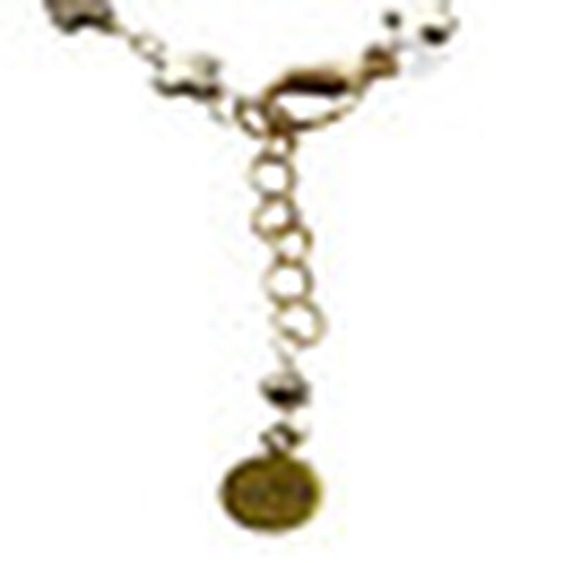 Pulsera De mini Cruces Metalicas Color Oro ajus... image number null