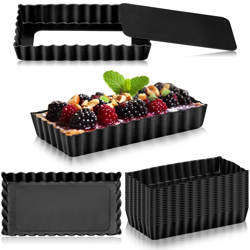 Moldes Para Tartas Tessco For You 16 Piezas 11x... image number null