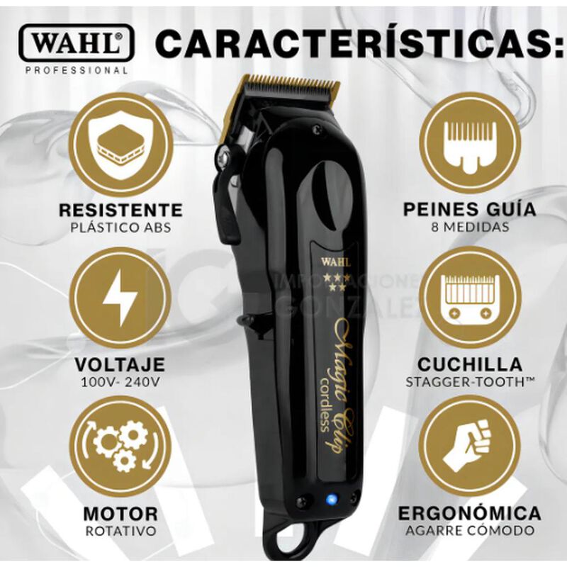 M&aacute;quina Wahl Para Cortar Cabello Clipper Magic ... image number null