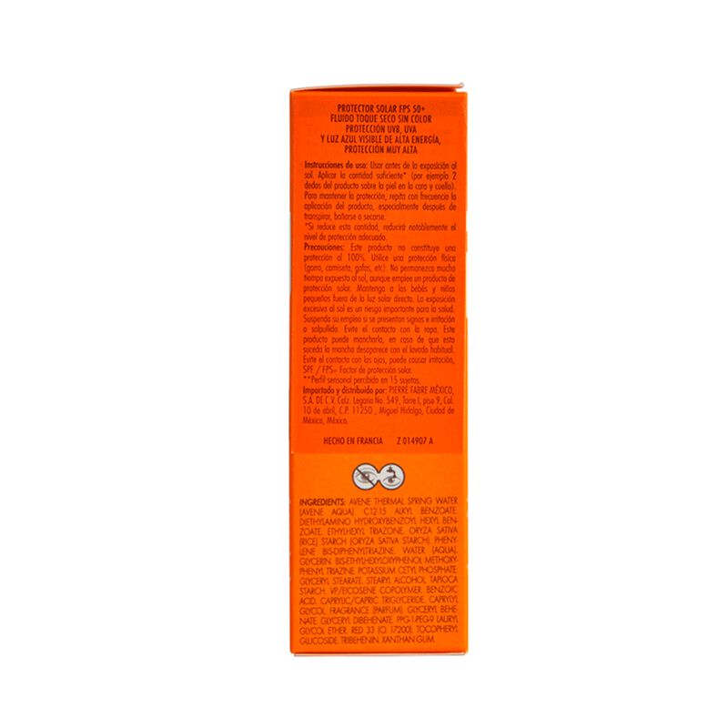 Av&egrave;ne Protector Solar Fluido FPS 50+ para todo ... image number null