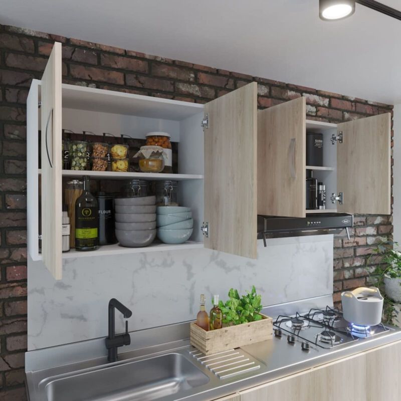 Mueble Superior de Cocina . Alacena A&eacute;rea con R... image number null