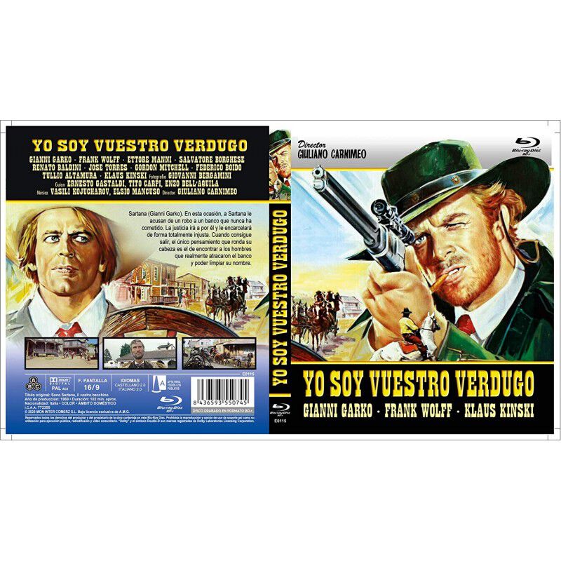 Yo Soy Su Verdugo. [bd-r] (1969) [blu-ray] image number null