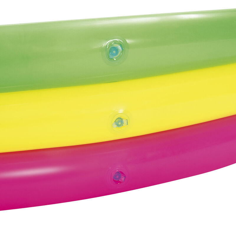 Alberca Inflable Infantil De Arco&iacute;ris 3 Aros Gr... image number null