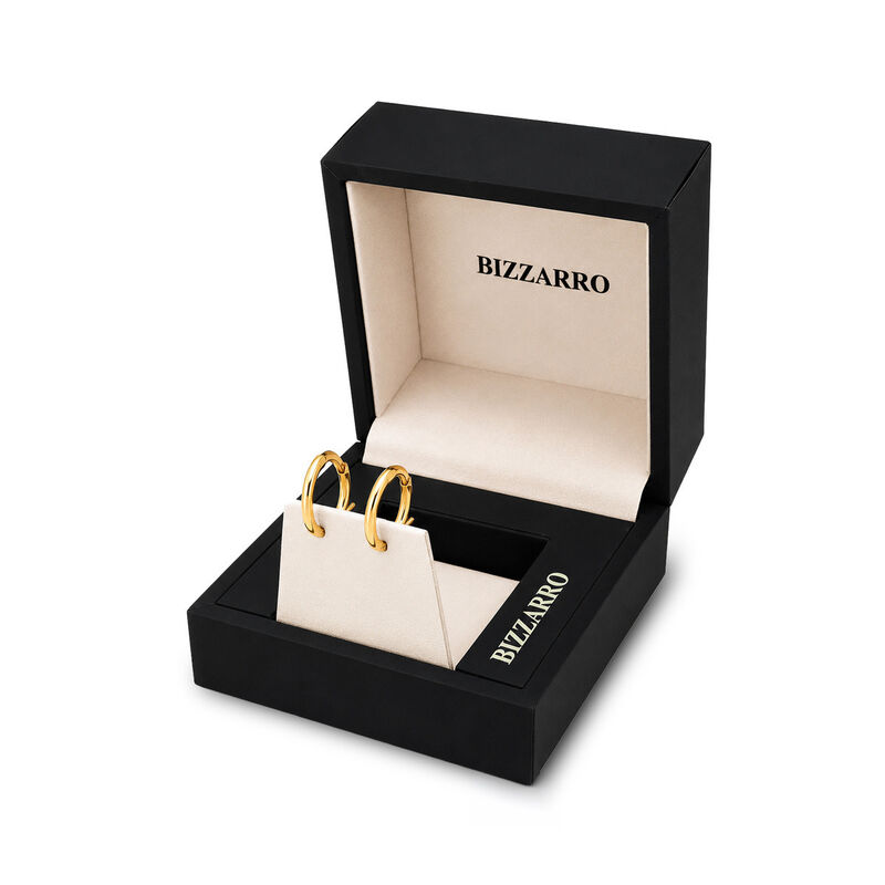 Arracadas Oro 10k Diamantado 10mm | Delicia Fin... image number null
