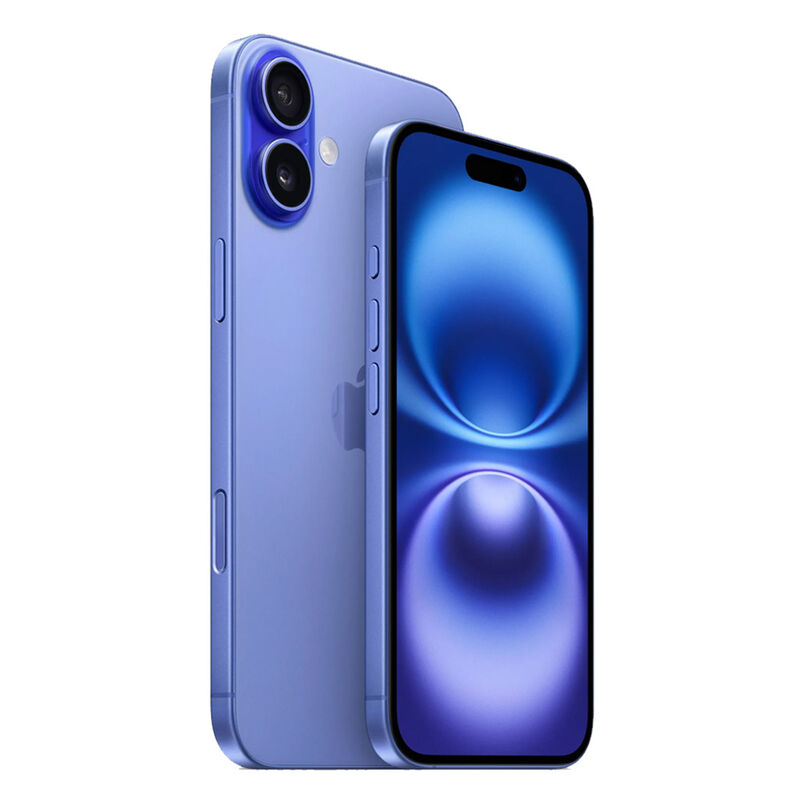 Combo Smartphone Apple iPhone 16 128gb Azul + A... image number null