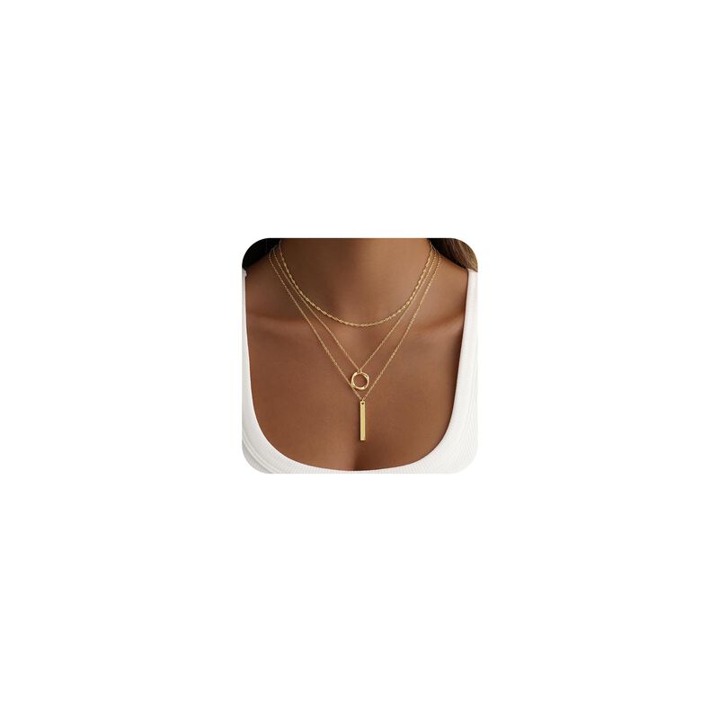 Juego De Collares Apilables Jecomy 15‑18,5 cm C... image number null