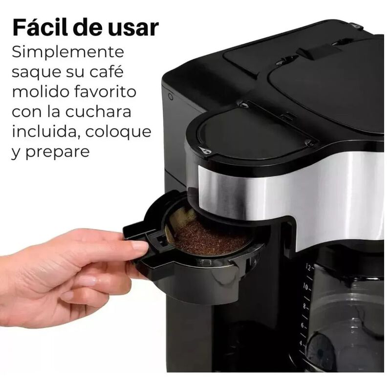 Cafetera Programable Hamilton Beach Dos Formas ... image number null