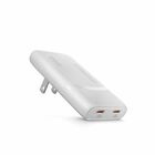 Hypergear Cargador De Pared Blanco 65w Speedboost Compacto