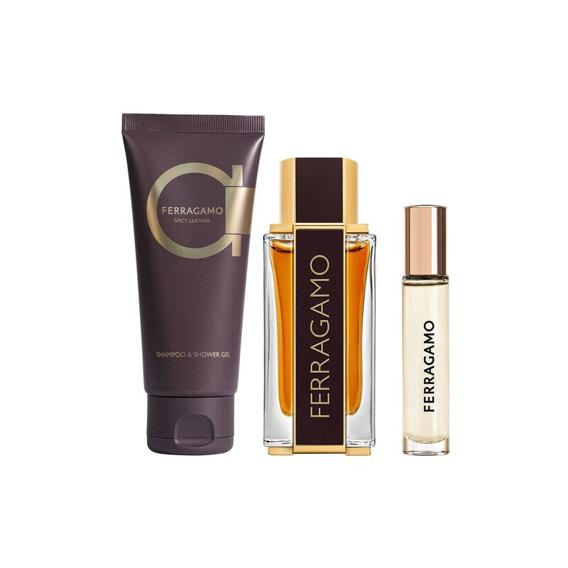 Set De Regalo De Perfume Ferragamo Spicy Leathe... image number null