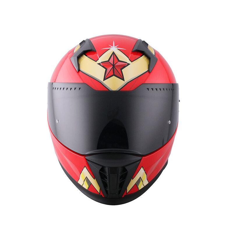 Casco Integral Edge Mujer Maravilla Dc Certific... image number null