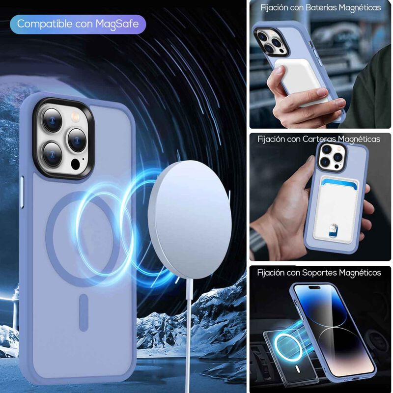 Funda Tekku Matte Style Mag Para Iphone 15 Pro ... image number null