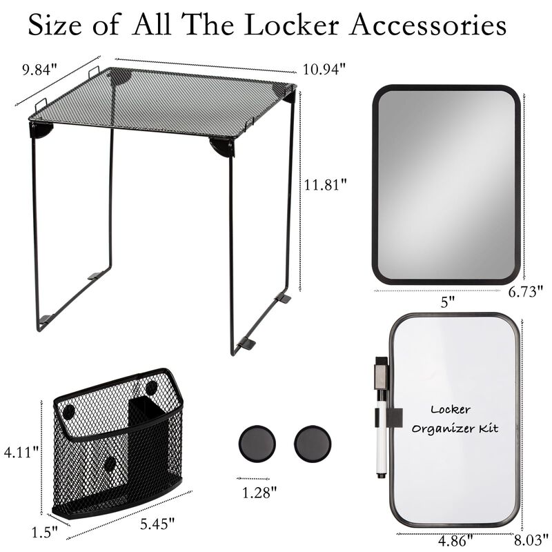 Kit Organizador De Casilleros Negro Svartur Con... image number null