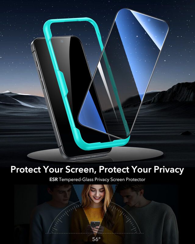 Protector De Pantalla De Privacidad Esr Para Ip... image number null